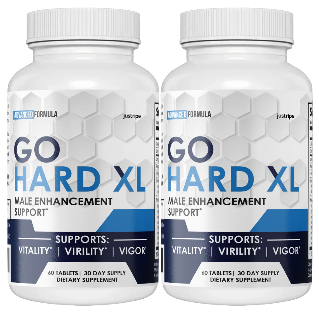 Male Vitality & Virility Support Supplement 2 Bottles E489