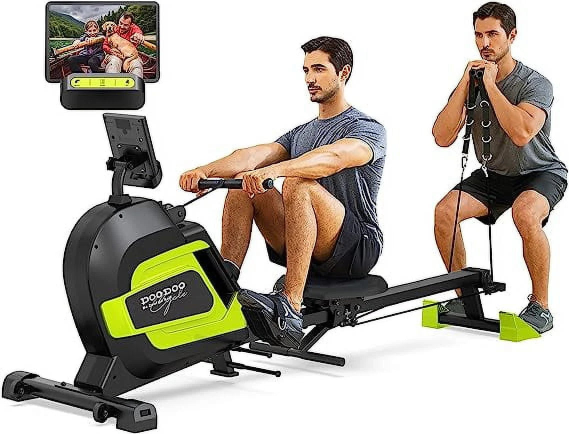 Magnetic Rowing Machine Foldable with 8 Level Adjustable Resistance Q49883