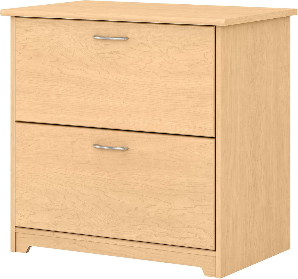 White 2 Drawer Lateral File Cabinet U8107