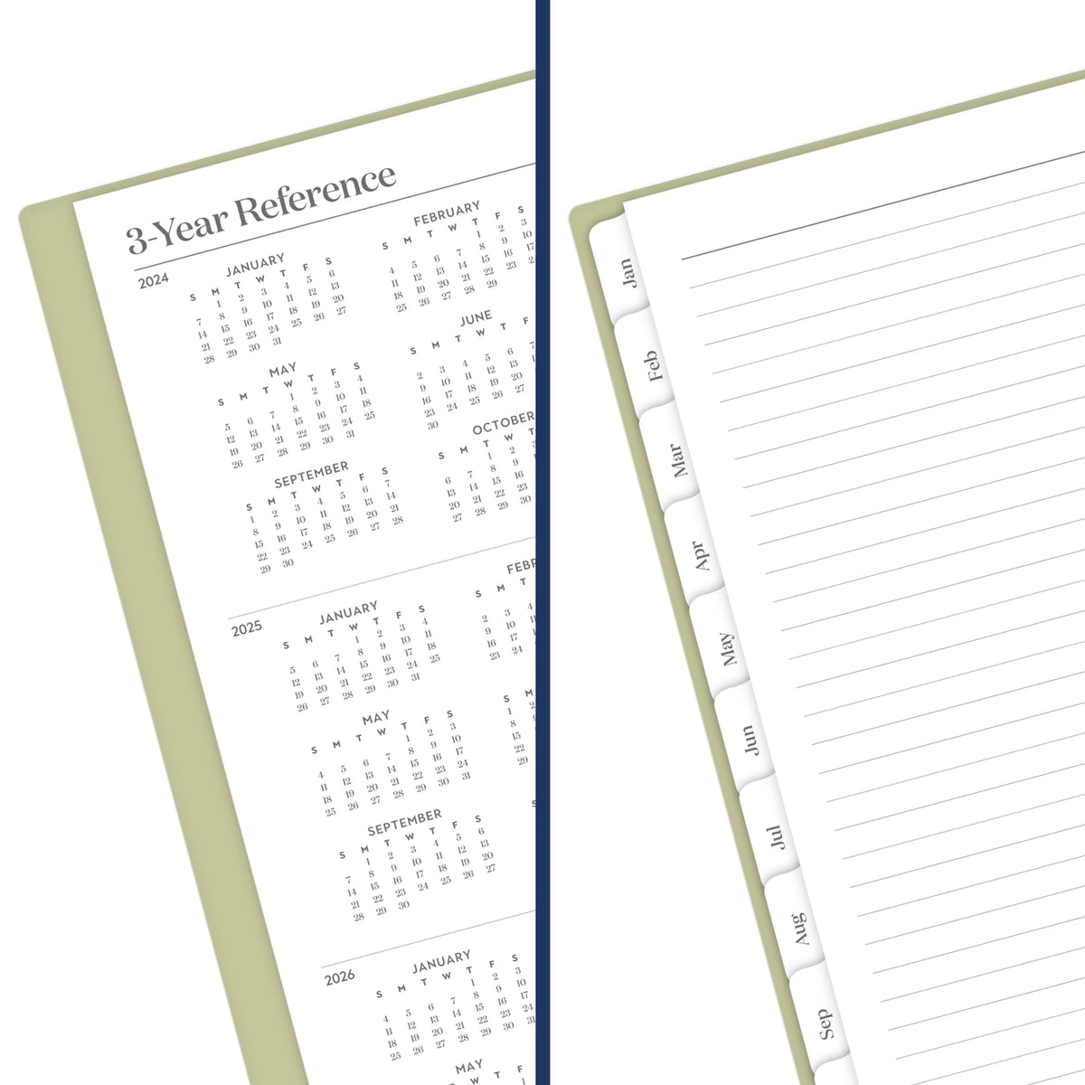 Large Monthly Weekly Planner Z176412