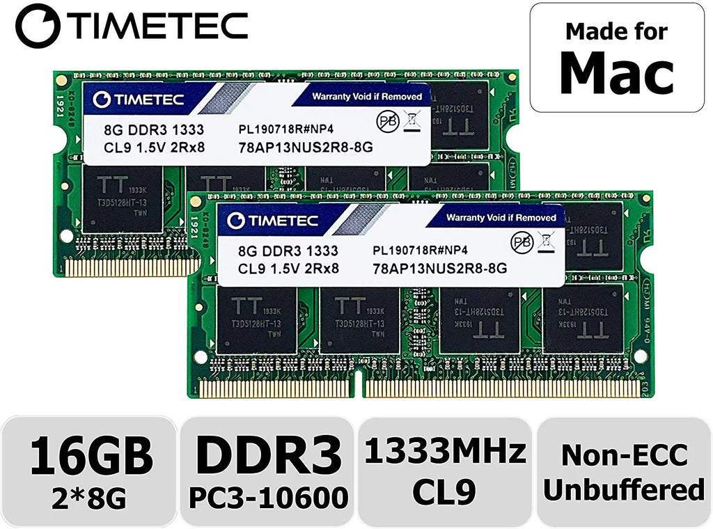 16GB KIT(2x8GB) DDR3 1333MHz PC3-10600 Q4129