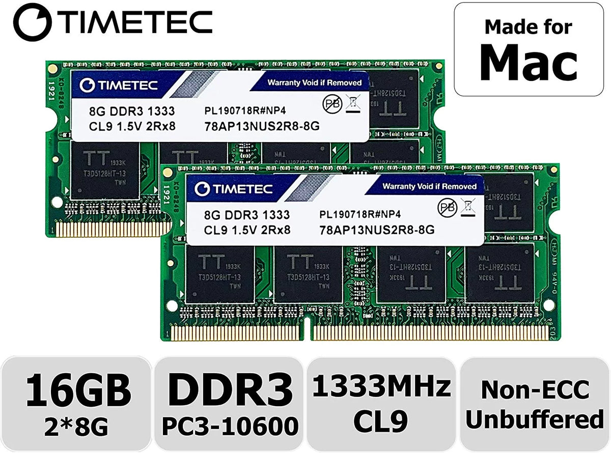 16GB KIT(2x8GB) DDR3 1333MHz PC3-10600 Q4129