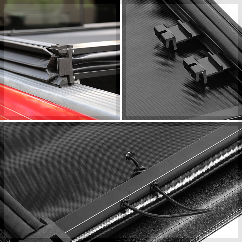Tri-Fold Soft Tonneau Cover for Toyota Tacoma U5233