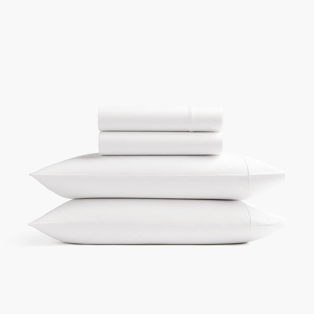 Queen Size Sateen Sheet Set in Slate Blue J330693
