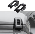 Hood Latch Cover ABS Carbon Fiber 2 PCS A74954