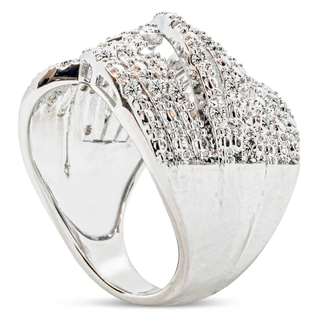 1 Carat Natural Raw Rose Cut Diamond Cocktail Ring P758901