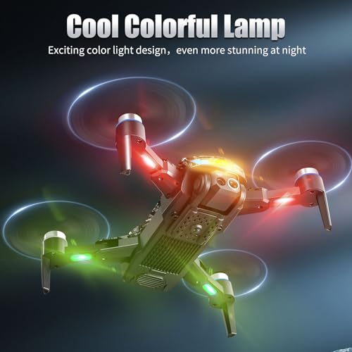 Drone with Camera 1080P RC Drone with Flashing Lights S4722