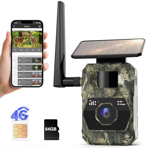 48MP WiFi Bluetooth Night Vision Game Camera with 32GB Micro SD Card Y6633