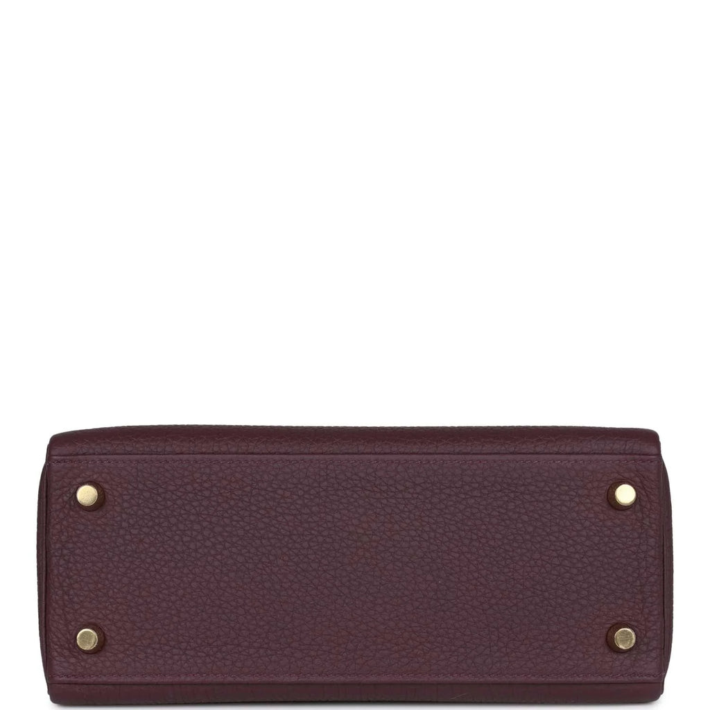 Cassis Togo Leather Handbag C39374