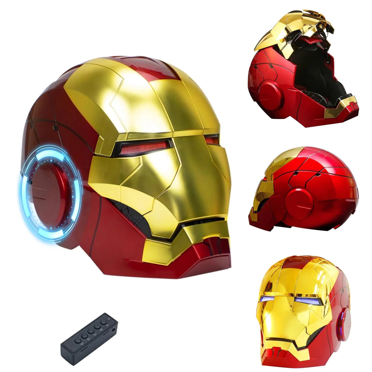 Wearable Electronic Helmet with Sounds & LED Eyes 1:1 Model Z86464