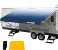 19 FT Slate Blue Vinyl RV Awning Replacement Fabric P692