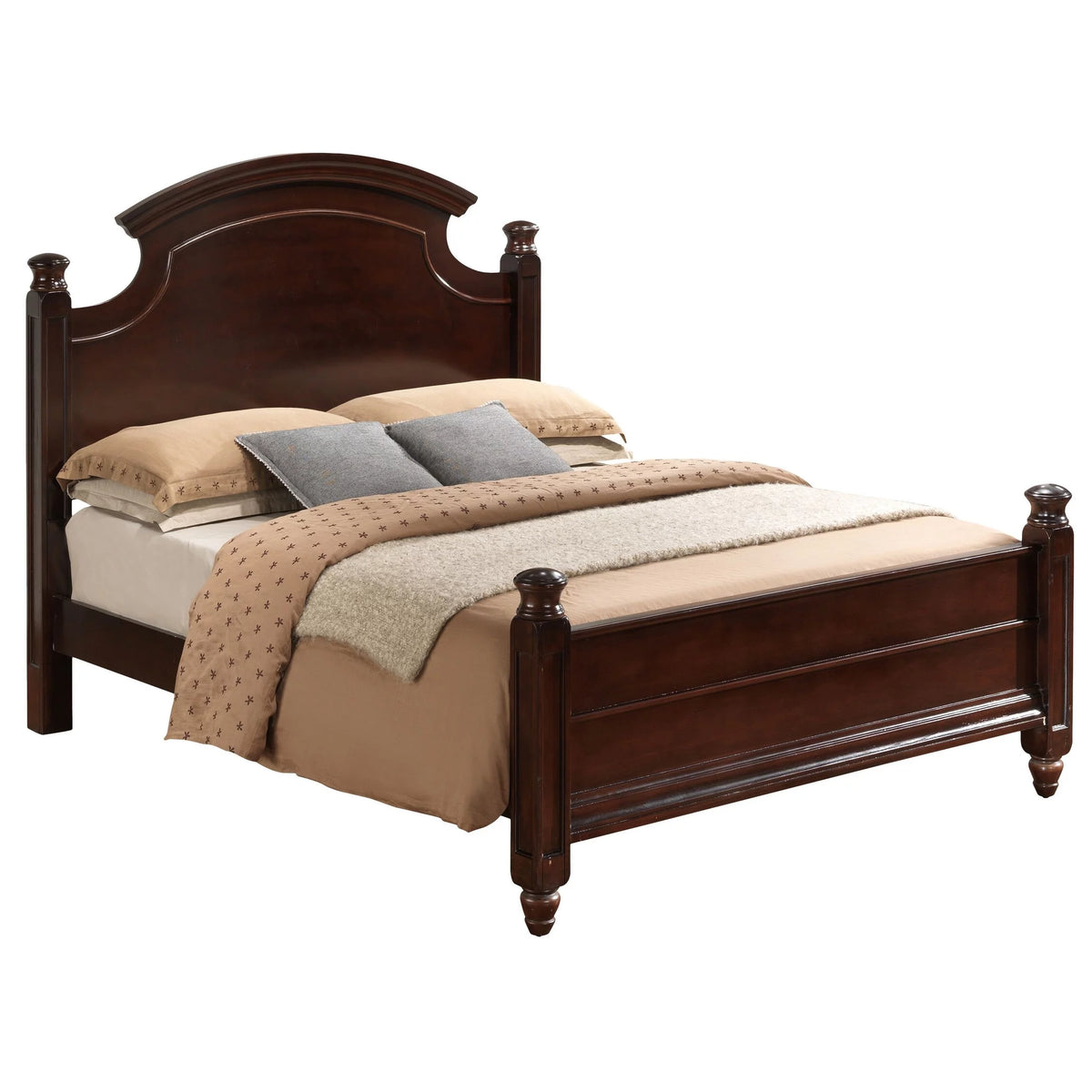Queen Poster Bed Q665