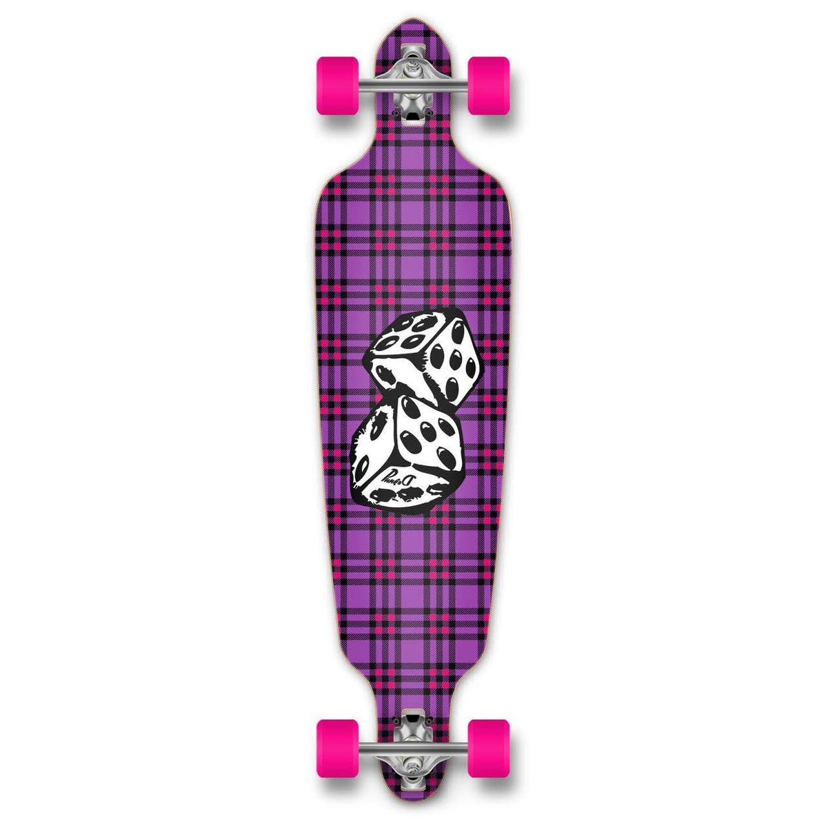 Dice Drop Through Complete Longboard I56282