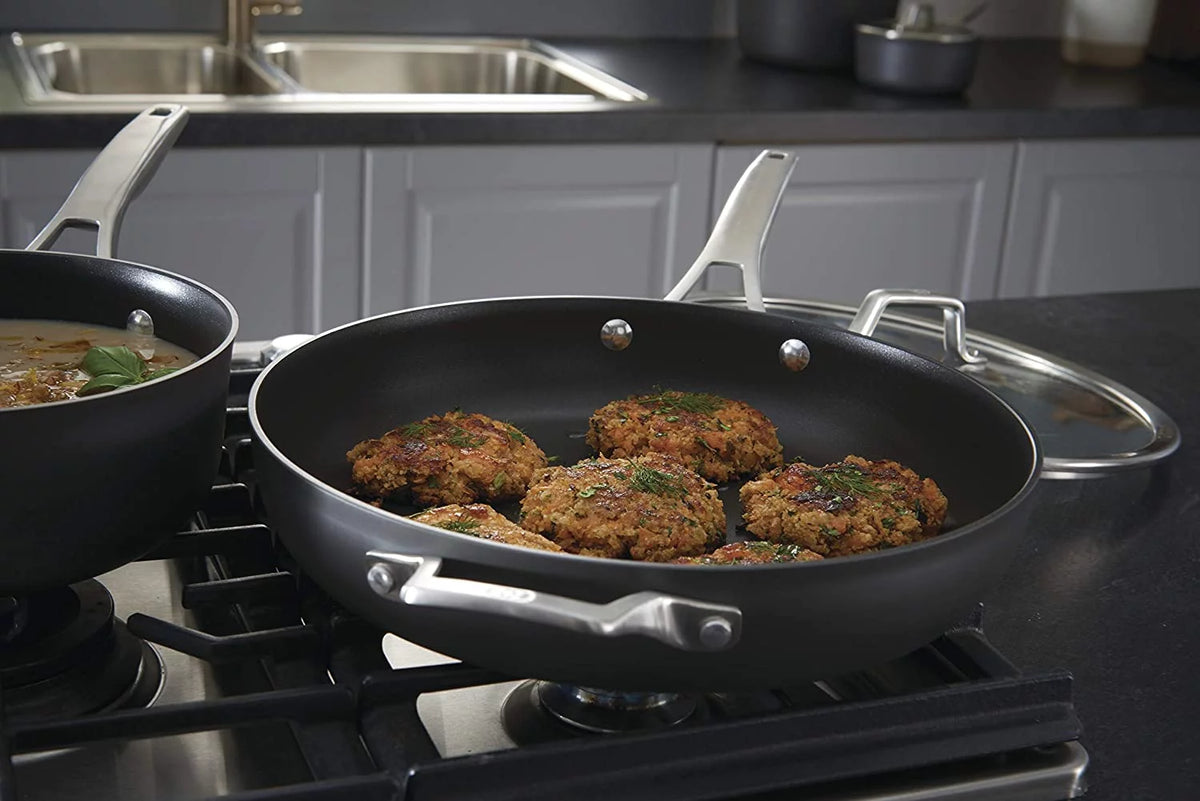 11-Piece Nonstick Cookware Set with Stay-Cool Handles D58455