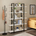 White 5 Tier Bookshelf K10377