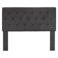 Gray Upholstered Full/Queen Headboard D8935