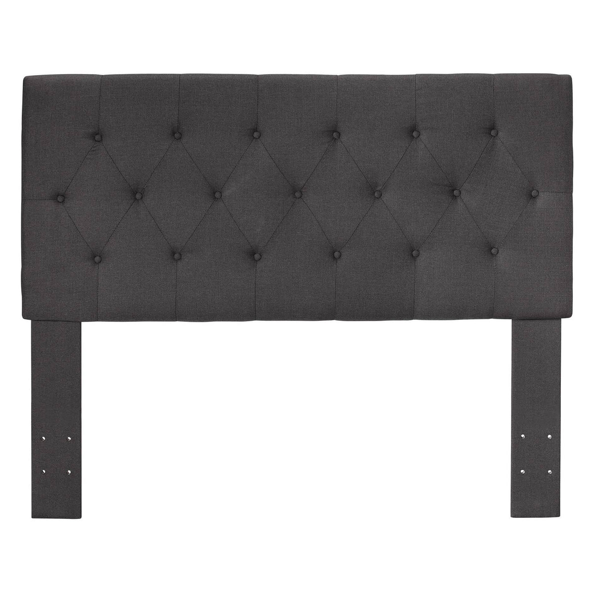 Gray Upholstered Full/Queen Headboard D8935