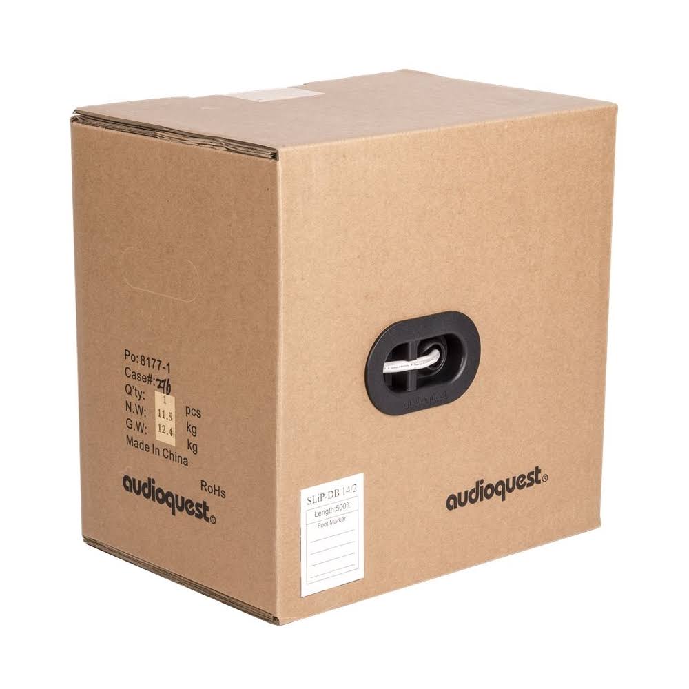White/Silver Stripe In-Wall Speaker Cable R406730
