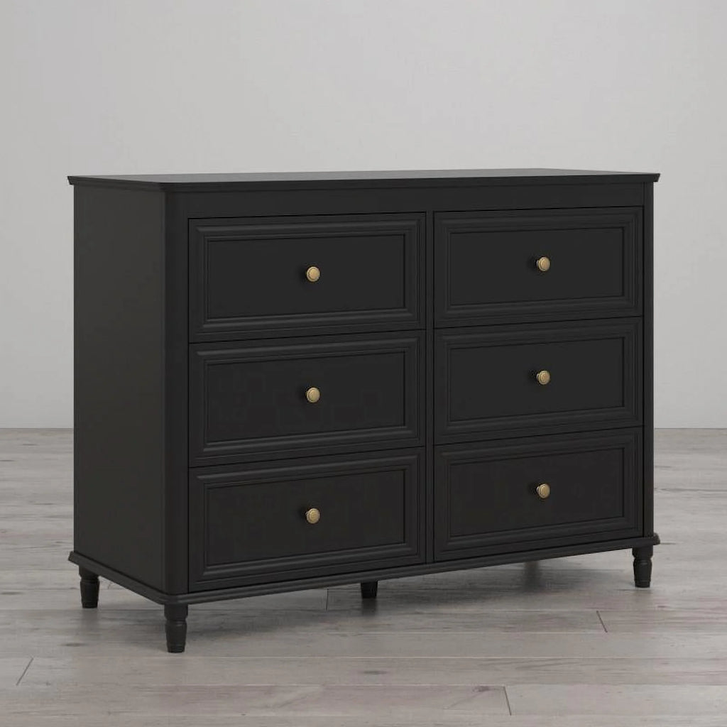 6 Drawer Ivory White Dresser C970819