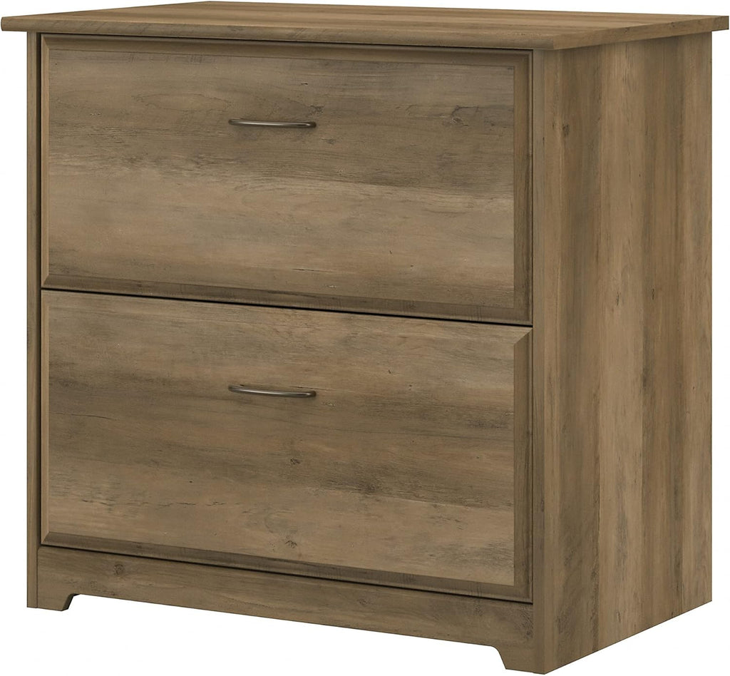 White 2 Drawer Lateral File Cabinet U8107