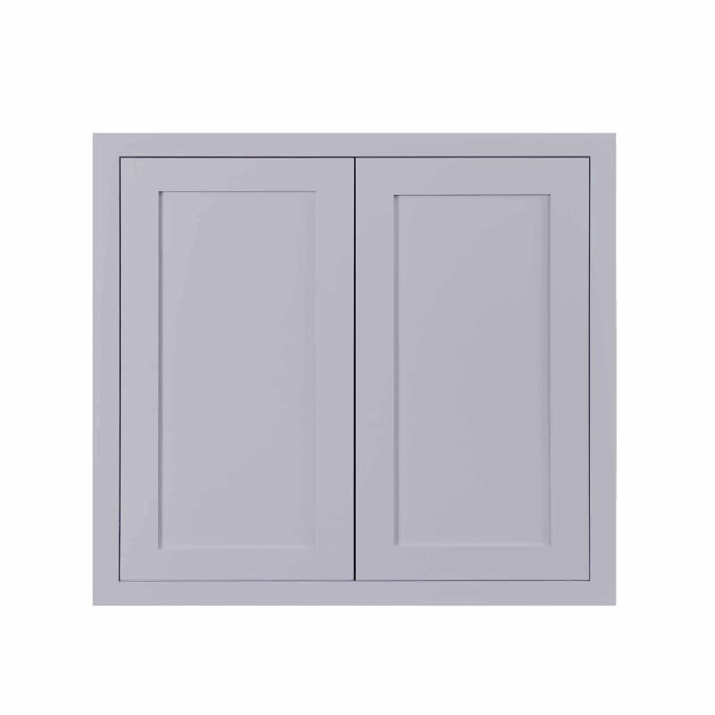 2 Door Gray Wall Cabinet K318