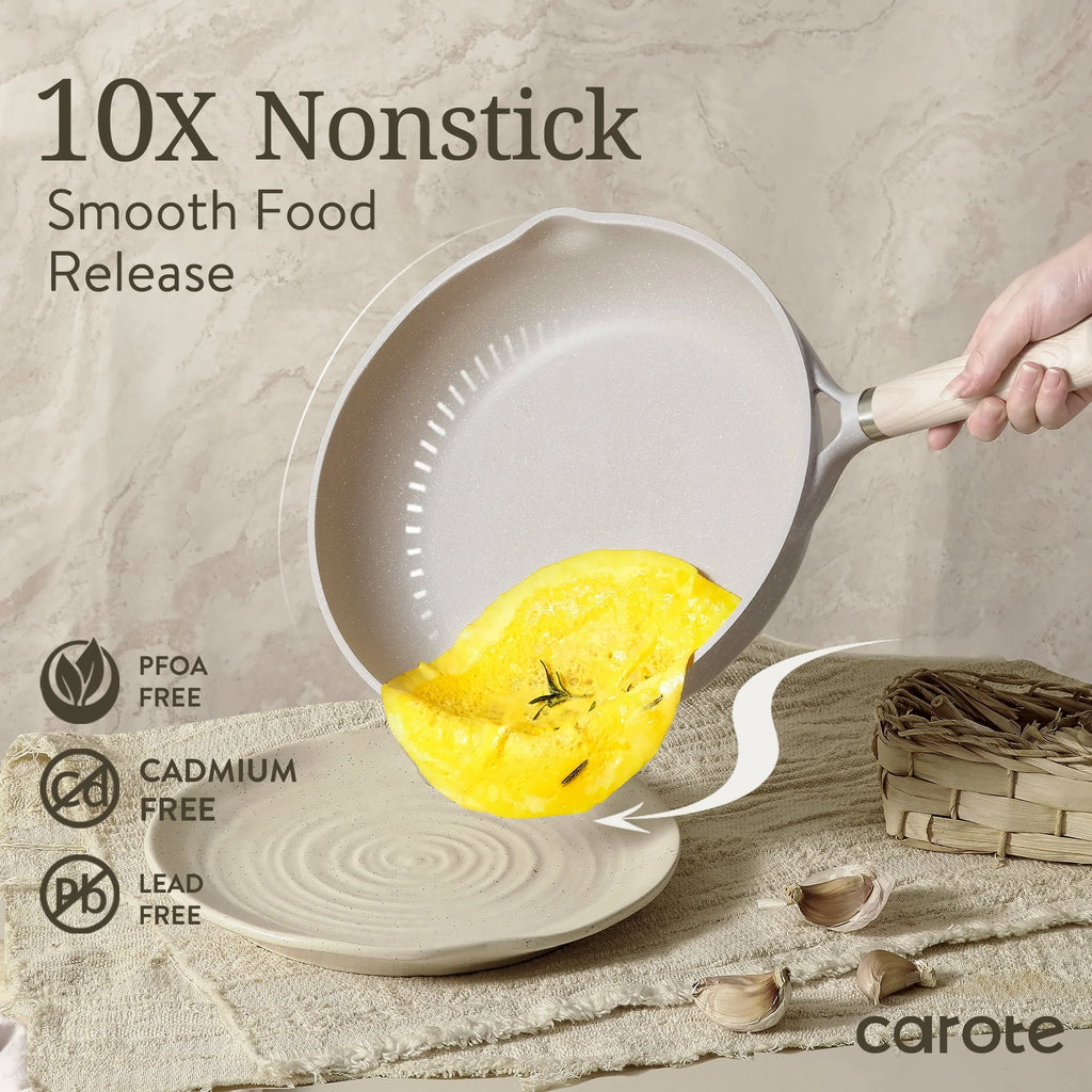 21 Pcs Nonstick Induction Cookware Set T28545