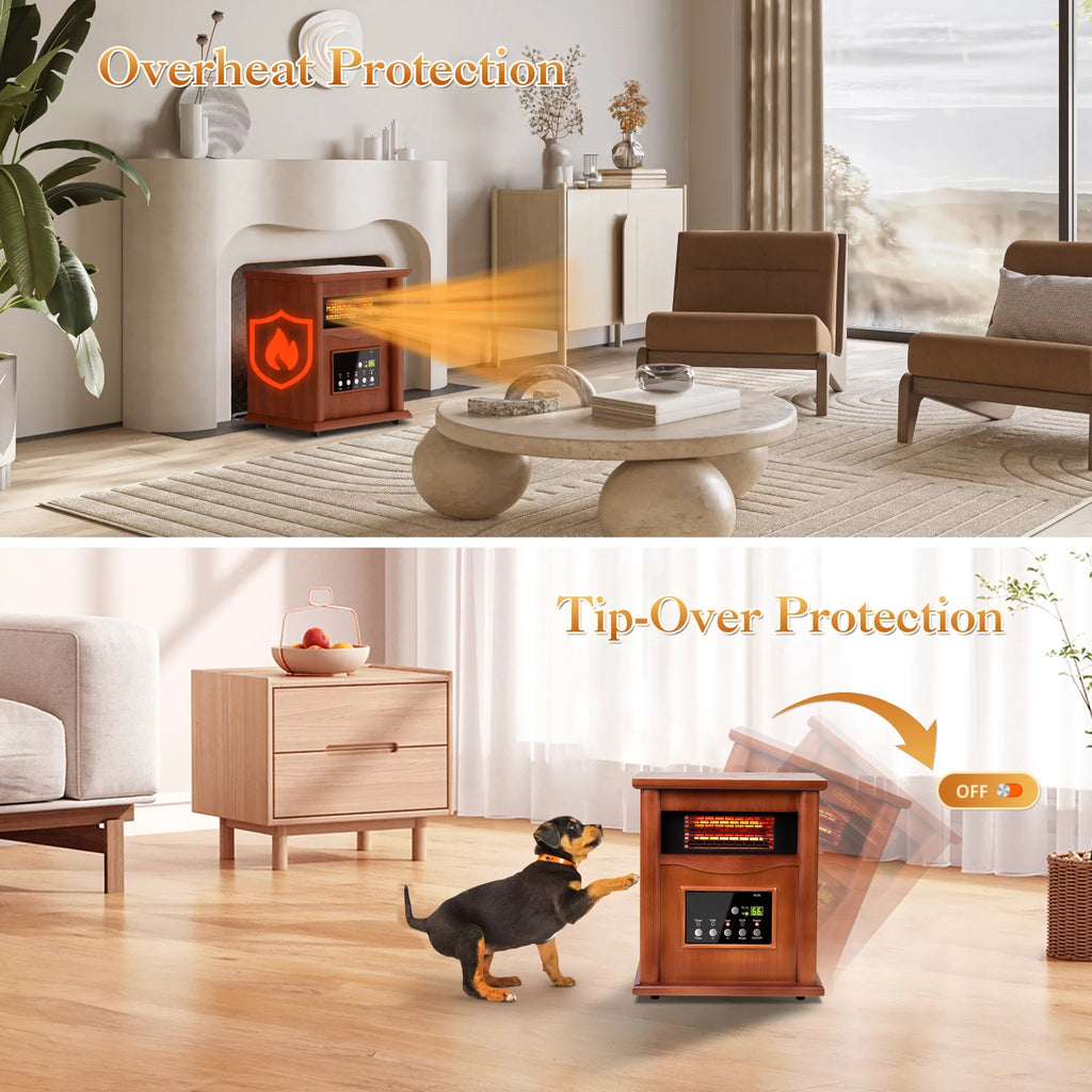 1500W Electric Infrared Quartz Space Heater Z495788