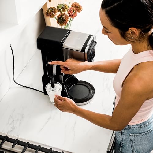 Black 14-Cup Coffee Maker with Single-Serve Pods & Grounds U724463