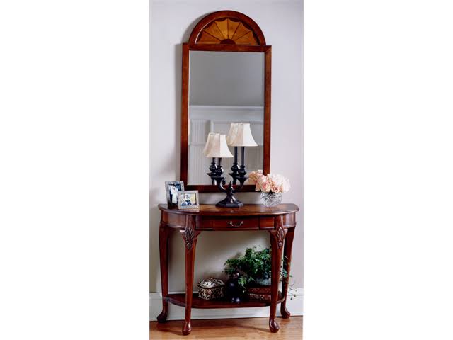 Dark Brown Console Table L146
