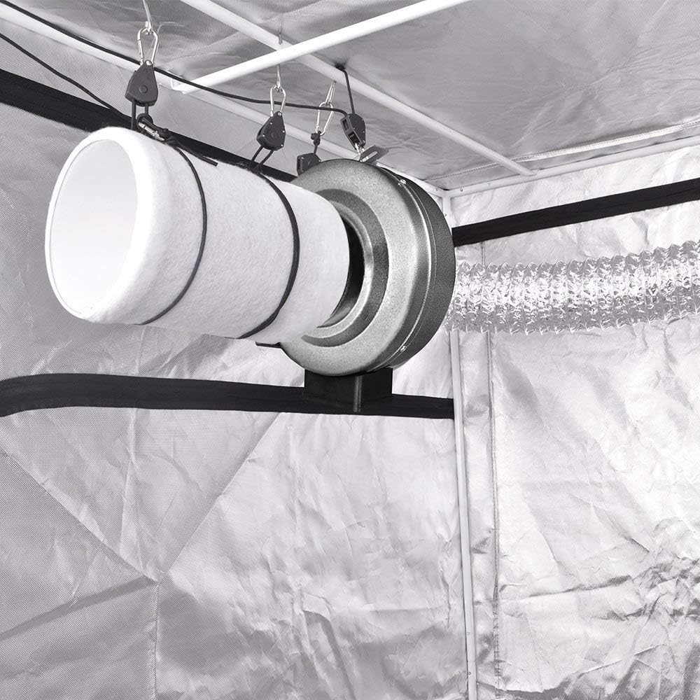 4 Inch Carbon Filter & Inline Fan with Pre-Filter C5906