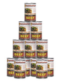 Canned Beef 14.5 oz 12 cans F414