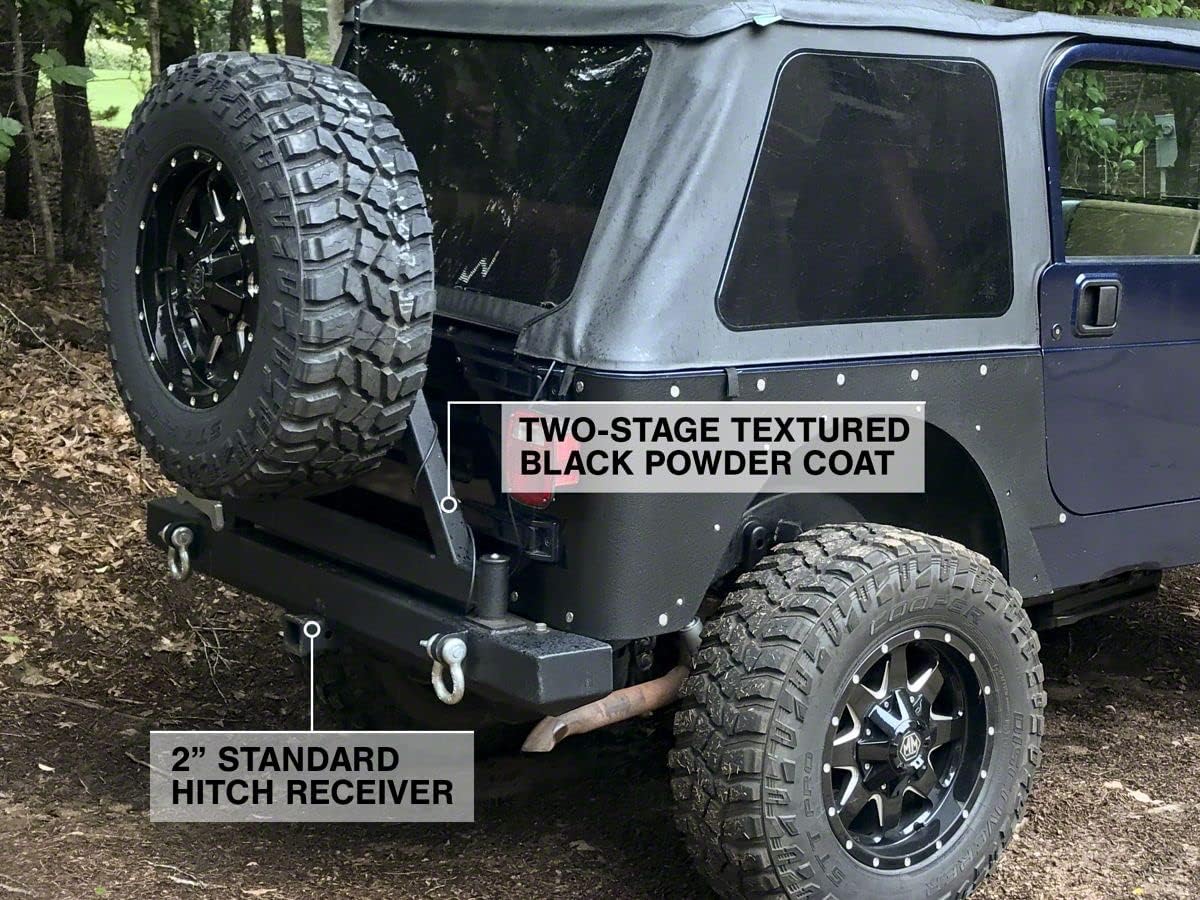 Rear Bumper with Tire Carrier N830