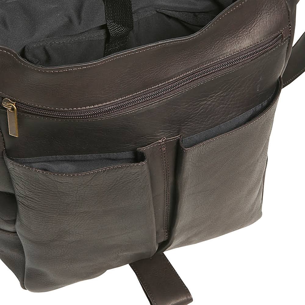 Black Vertical Laptop Messenger Z1289