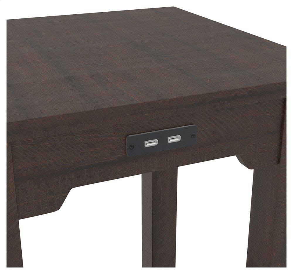 Warm Brown End Table I10110