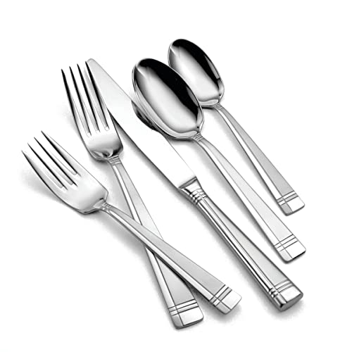 45 Piece 18/0 Stainless Steel Flatware Set V73490