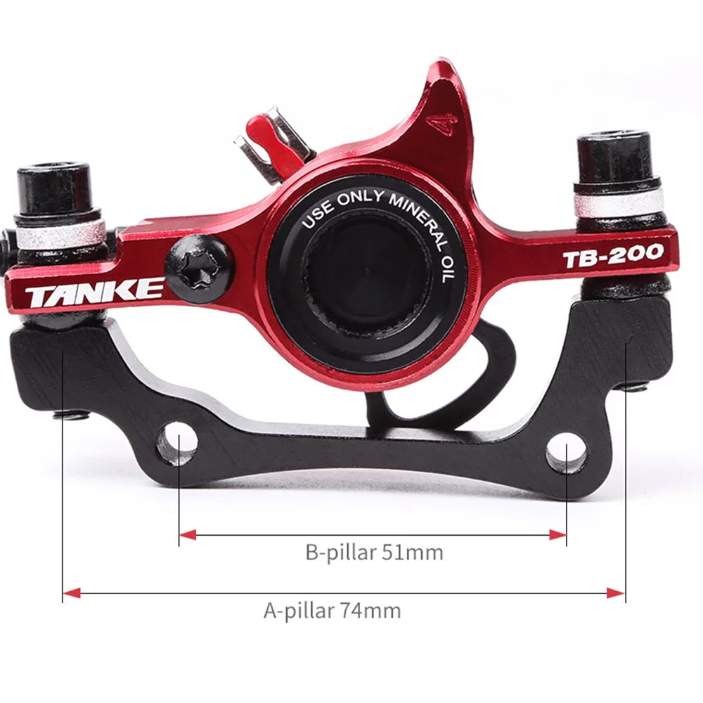 Hydraulic Disc Brakes Front Rear Calipers Set with 160mm Disc Rotor K31066
