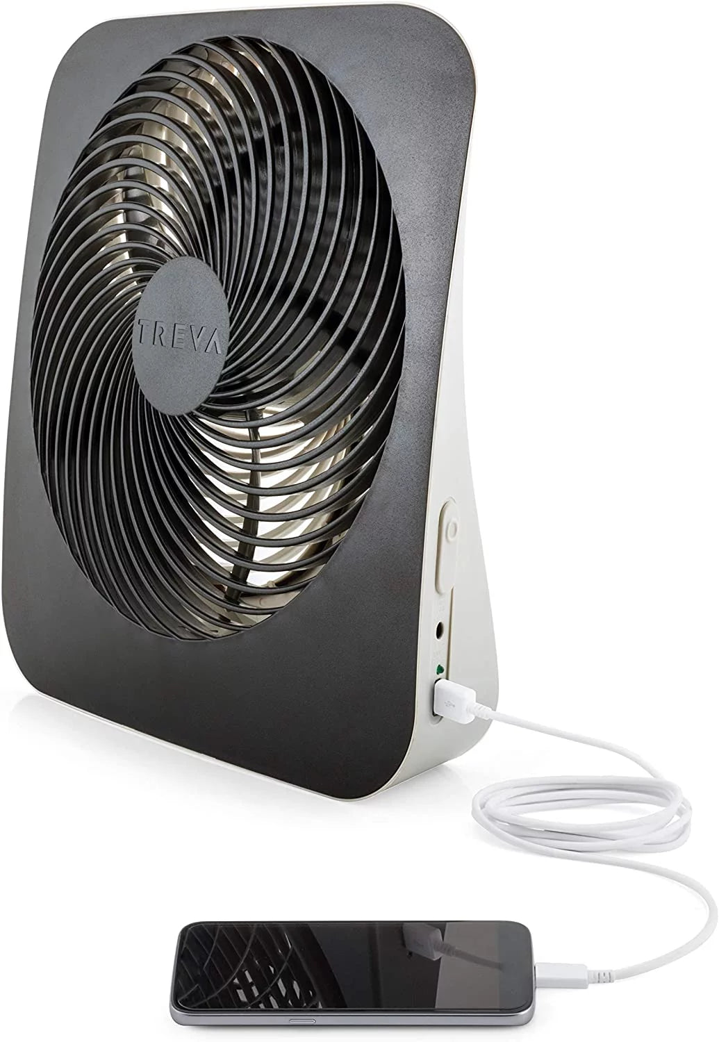 10 inch Portable 2 Speed Table Air Circulating Fan, Black R513
