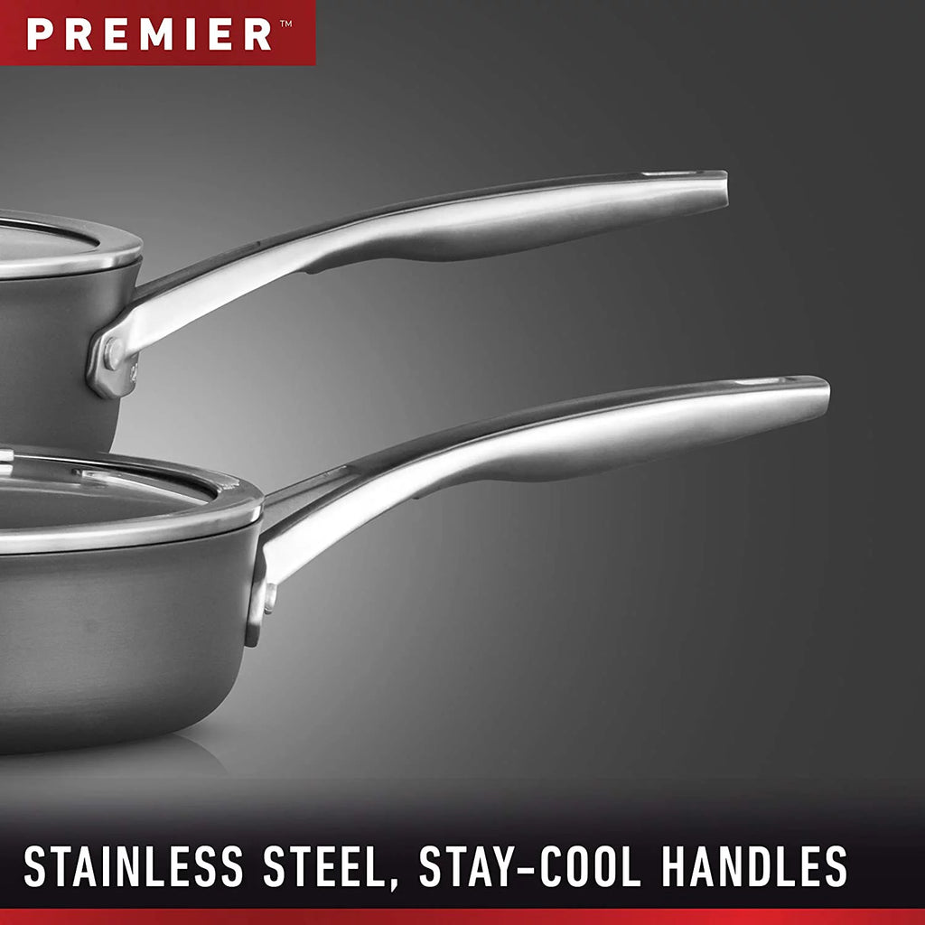 11-Piece Nonstick Cookware Set with Stay-Cool Handles D58455