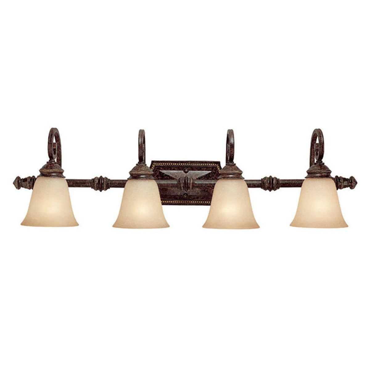 Brown 4 Light Vanity Z647815