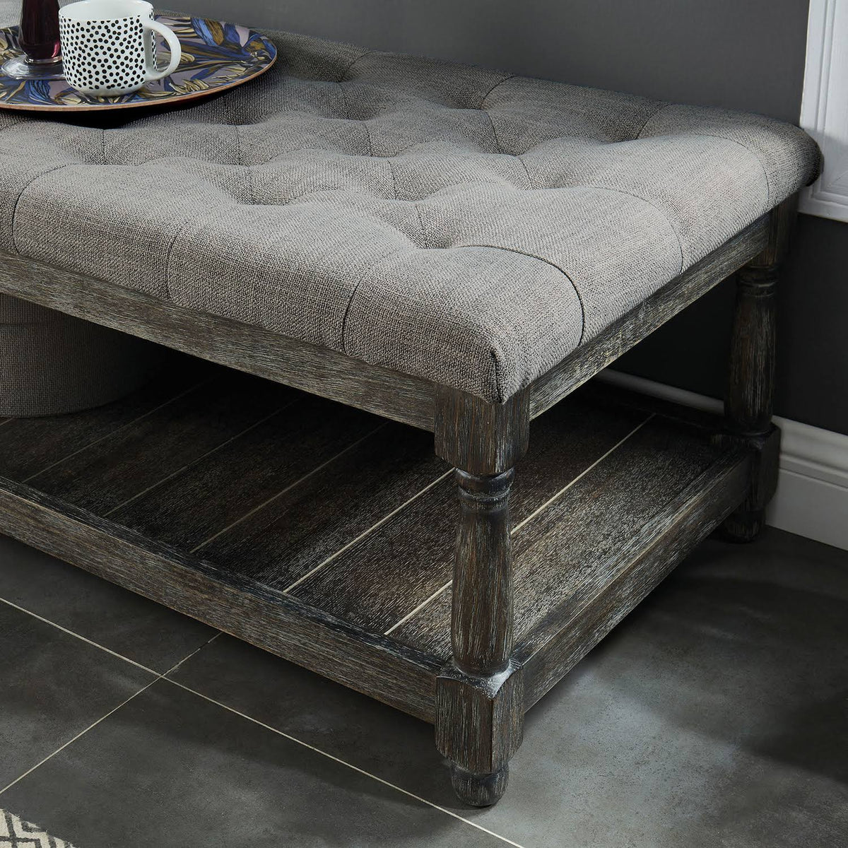 Gray Bench V295