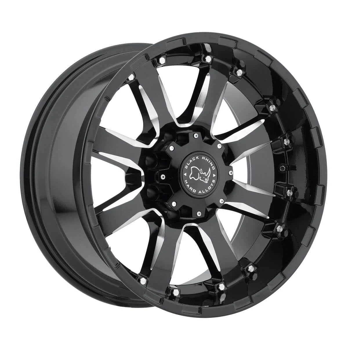 Black/Milled Wheel Rim 18x9 6x5.5x22 -12mm L30453
