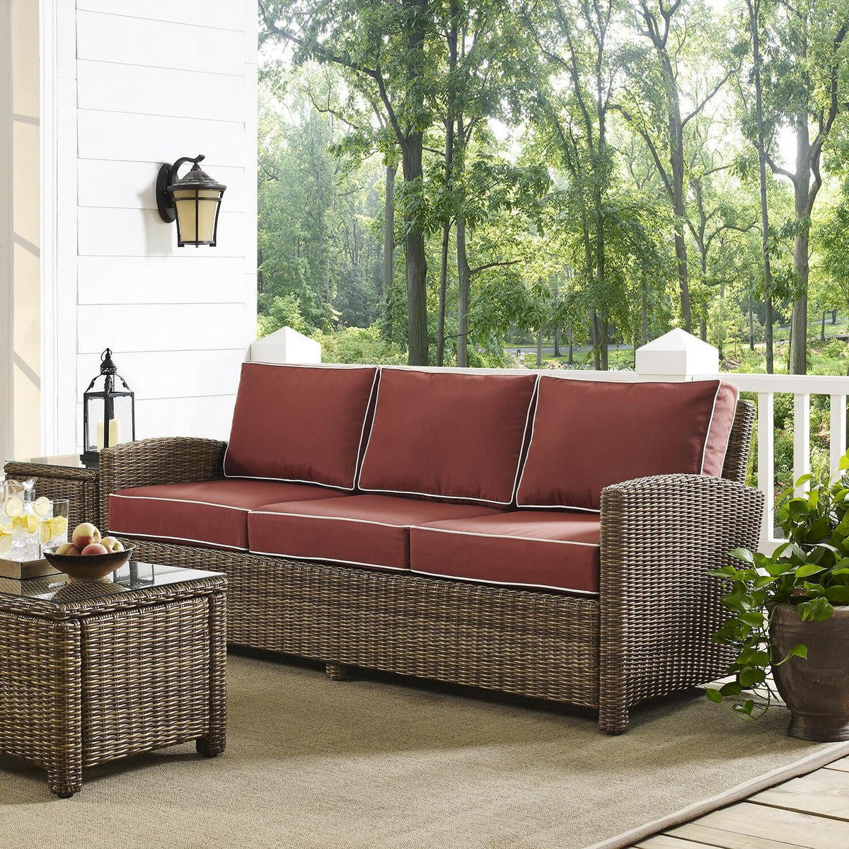 Outdoor Wicker Sofa G19547