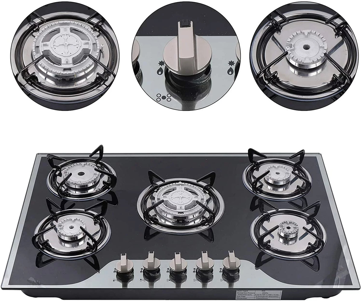 5 Burners Built-in Gas Cooktop K9363