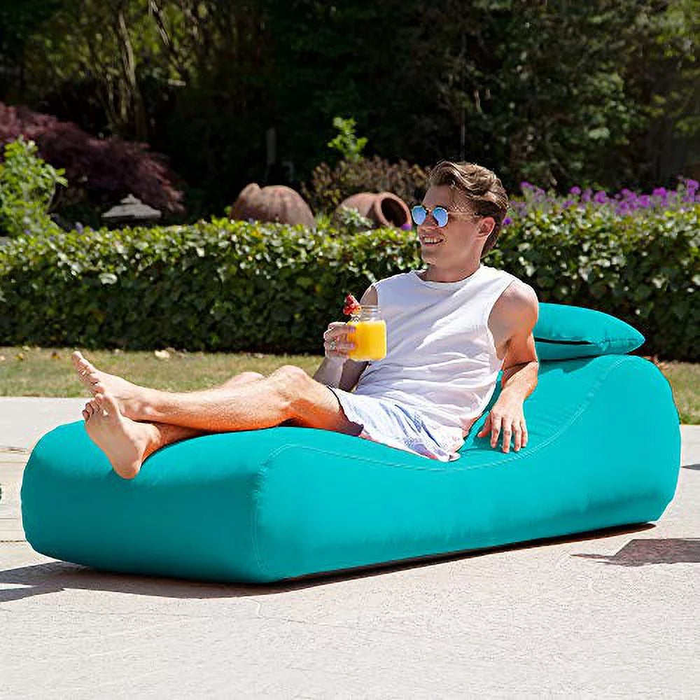 Aruba Outdoor Bean Bag Sun Lounger D872815