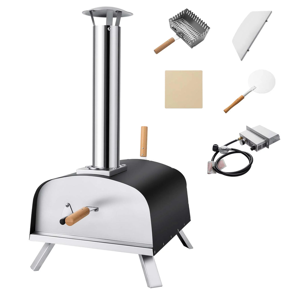 12 Multi-Fuel Propane & Wood Fired Pizza Oven X8260
