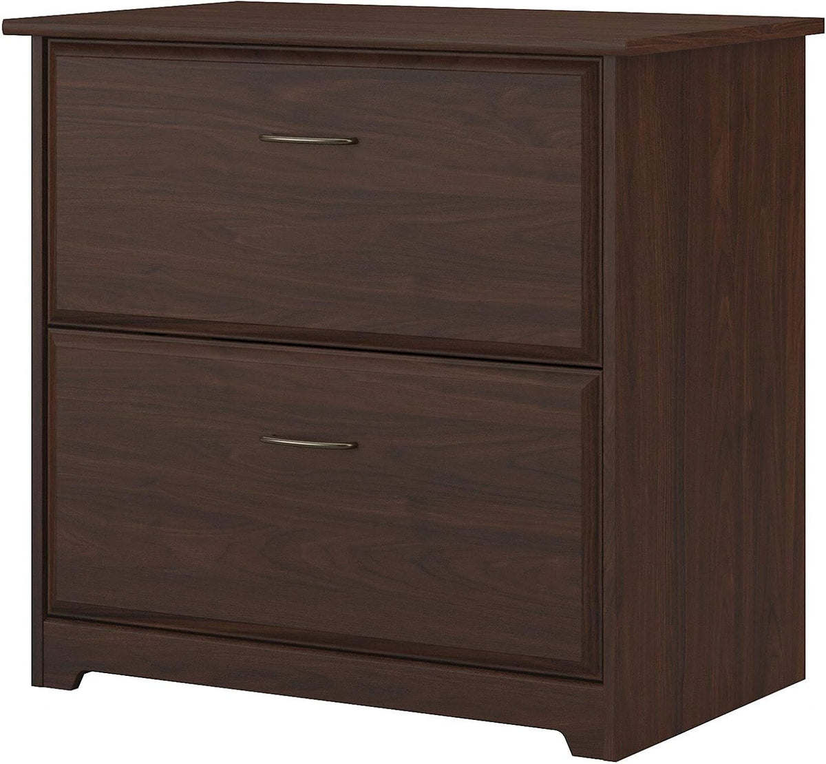 White 2 Drawer Lateral File Cabinet U8107