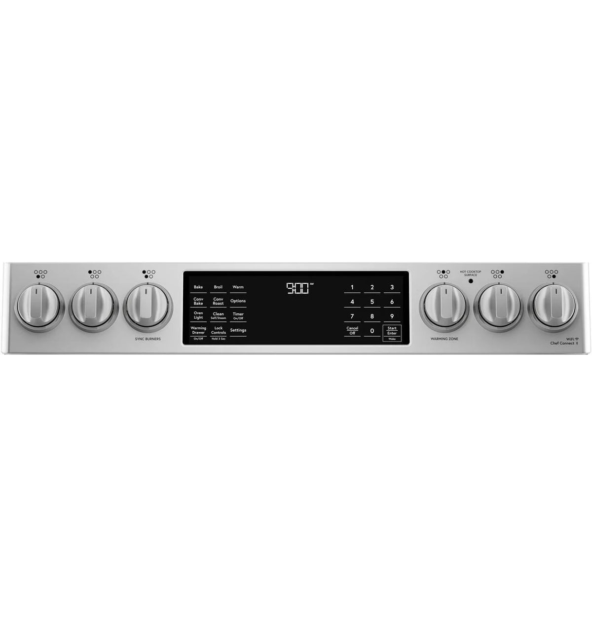 30" Wide 5.7 Cu. Ft. Slide In Electric Induction Range - Stainless Steel H88738