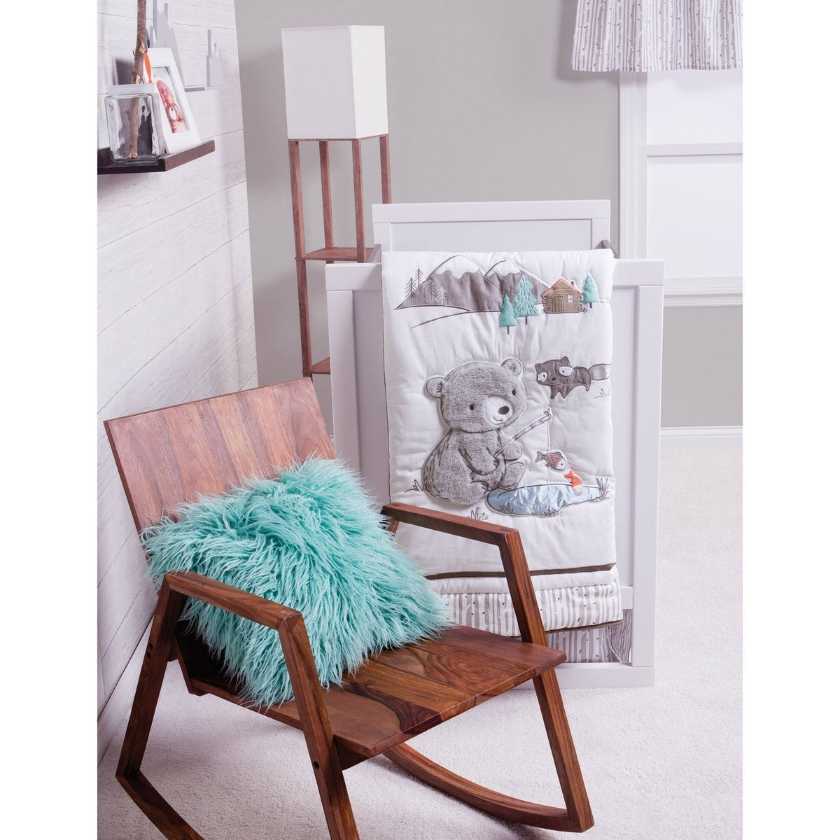 3 Piece Crib Bedding Set T154