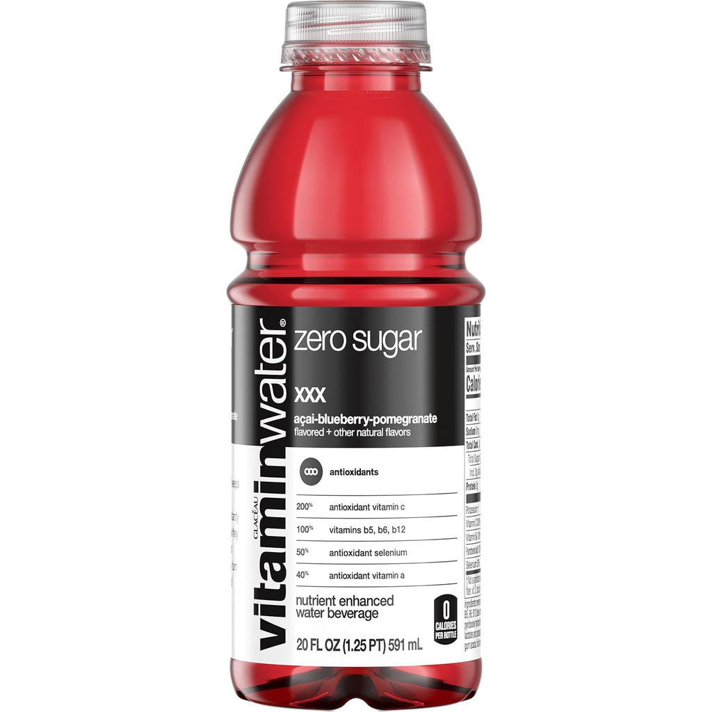 ZERO Sugar Flavored Drinking Water with Vitamins, Pack of 12 O614457