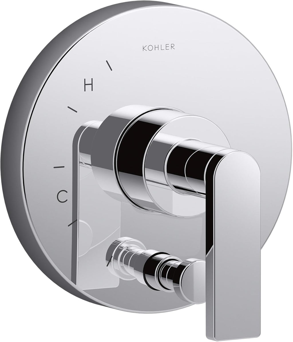 Titanium Trim with Diverter and Lever Handle I7855